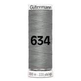 Gutermann garen | 200m | 634 muisgrijs naaigaren GM - 200 - 634 - MUIS - GRIJS 4008015032500